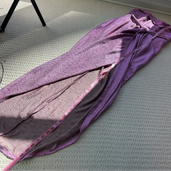 Showpo Strapless Purple Dress - Picture 8 of 12